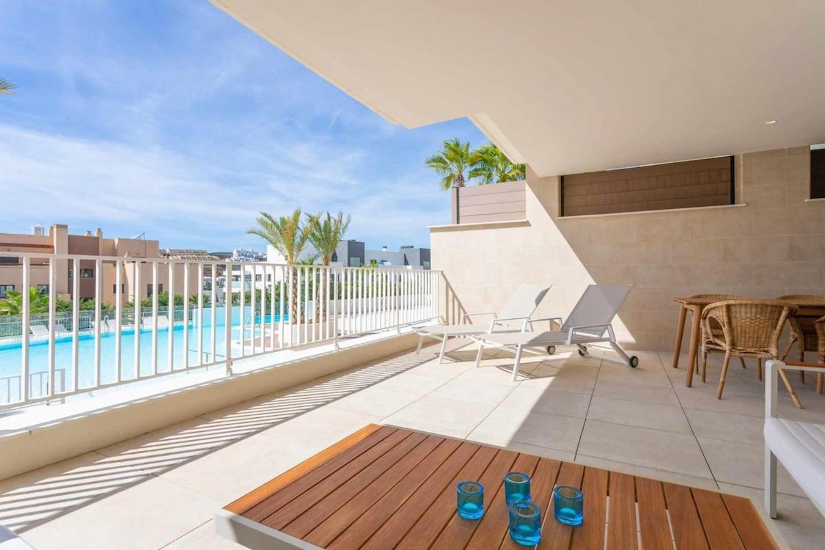 Heated Pool And Gym Premium Apartment MIJAS COSTA Luaran gambar